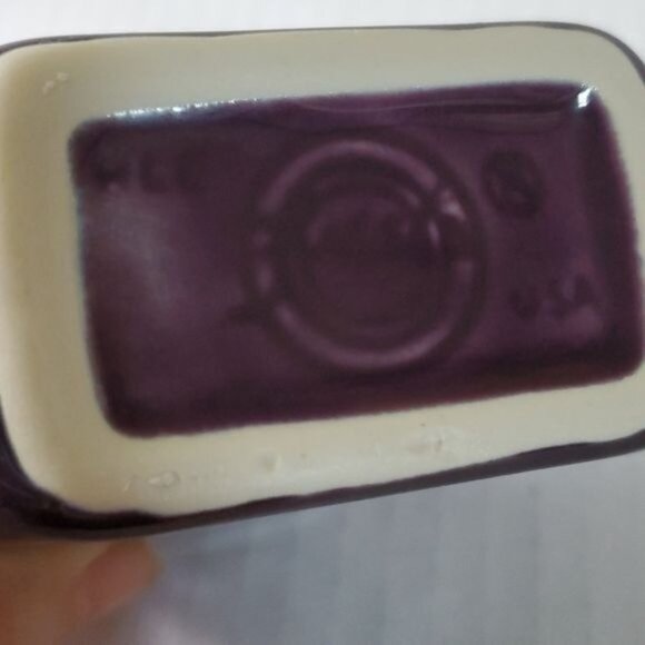 Fiestaware Fiesta CERAMIC Small Mini Disk Pitcher CARAFE Mulberry Purple 5 OZ - Picture 13 of 15